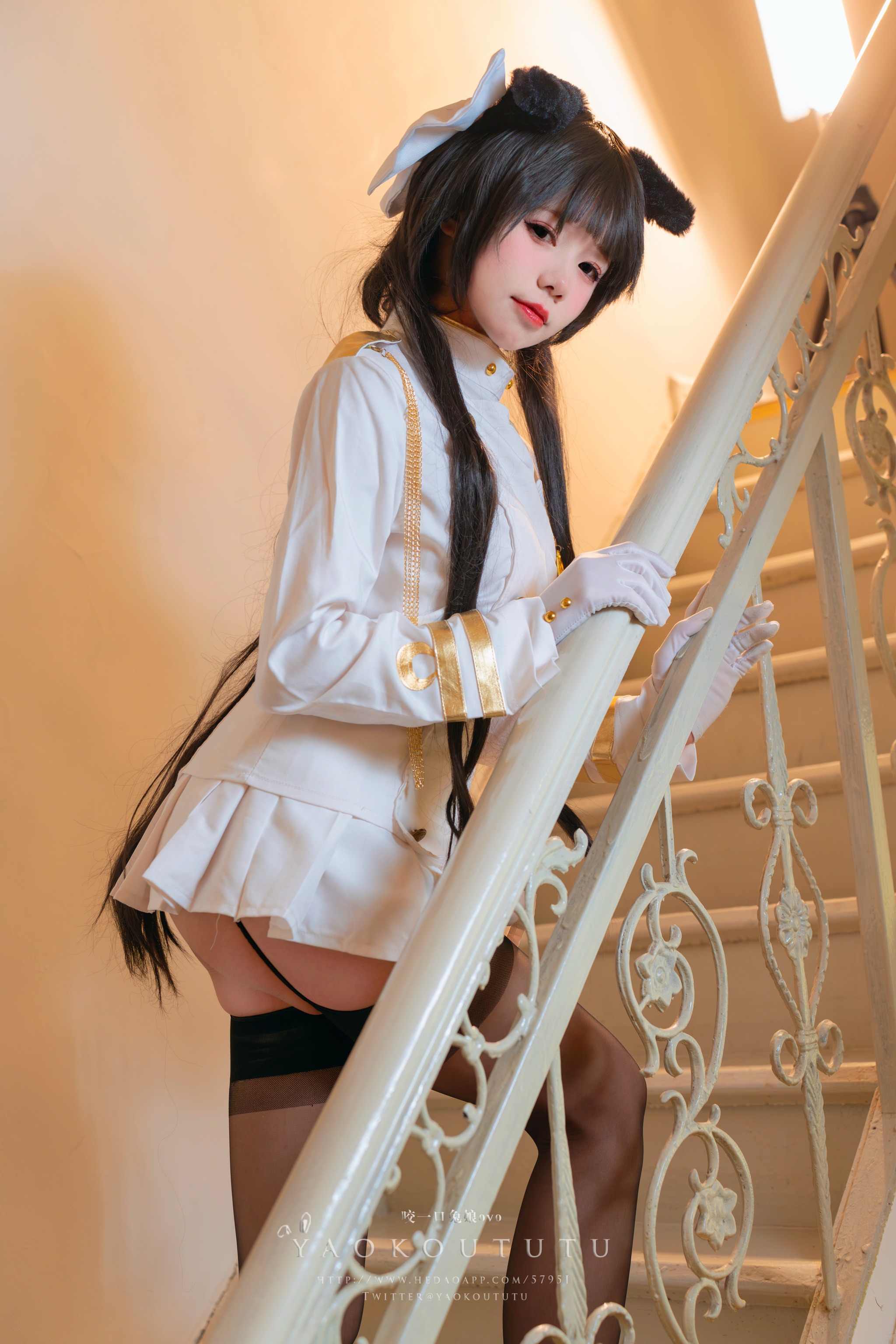 图片[1]-咬一口兔娘 – NO.064 (黏黏团子兔) 八月T3专属特典『碧蓝航线-爱宕』[49P]-XikXak